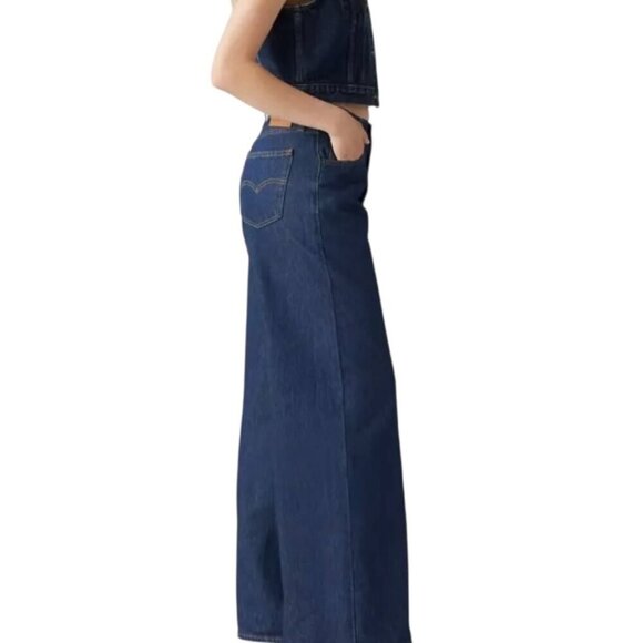 Levi's Baggy Dad Wide Leg Premium Denim Jeans - Picture 10 of 16